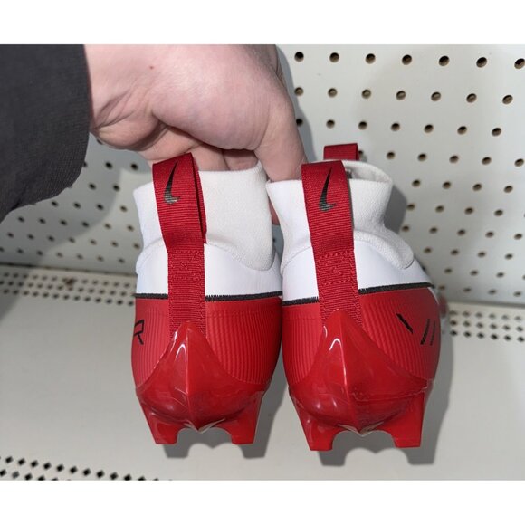 Nike Vapor Edge Pro 360 2 Mens Football Cleats Size 14 White Red FQ4044-105 - Picture 3 of 8